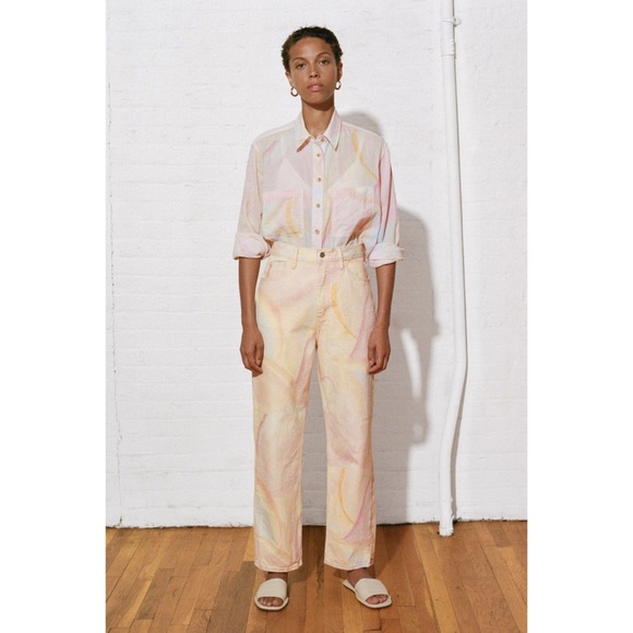 Mara Hoffman Georgina Pant // Pink Multi - Picture 3 of 8